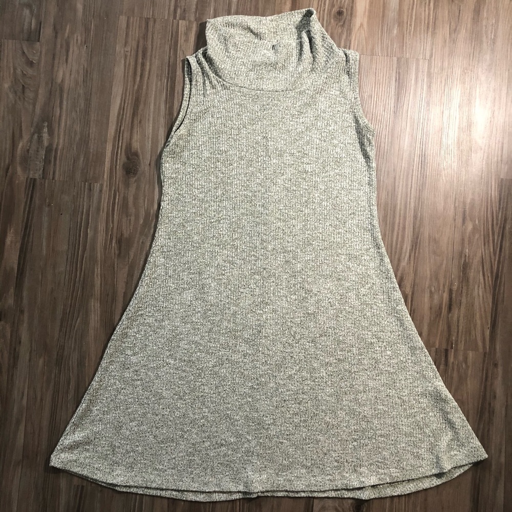 Tunic loose-turtleneck